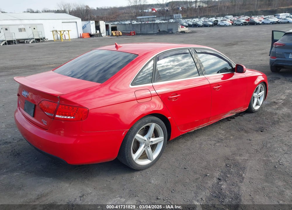 2012 AUDI A4 2.0T PREMIUM VIN: WAUBFAFL1CN014220