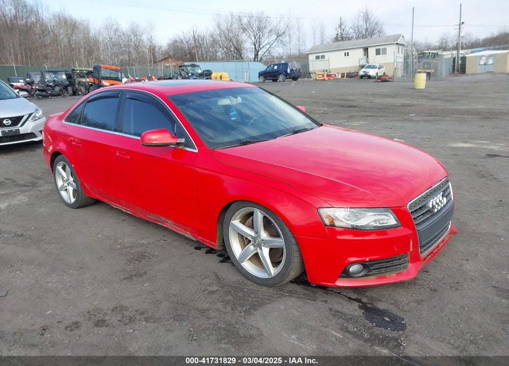 2012 AUDI A4 2.0T PREMIUM VIN: WAUBFAFL1CN014220