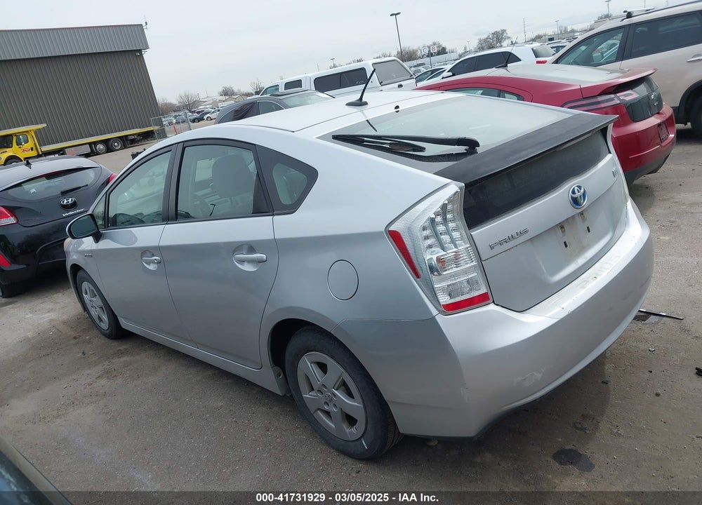 2010 TOYOTA PRIUS II VIN: JTDKN3DU8A0143739