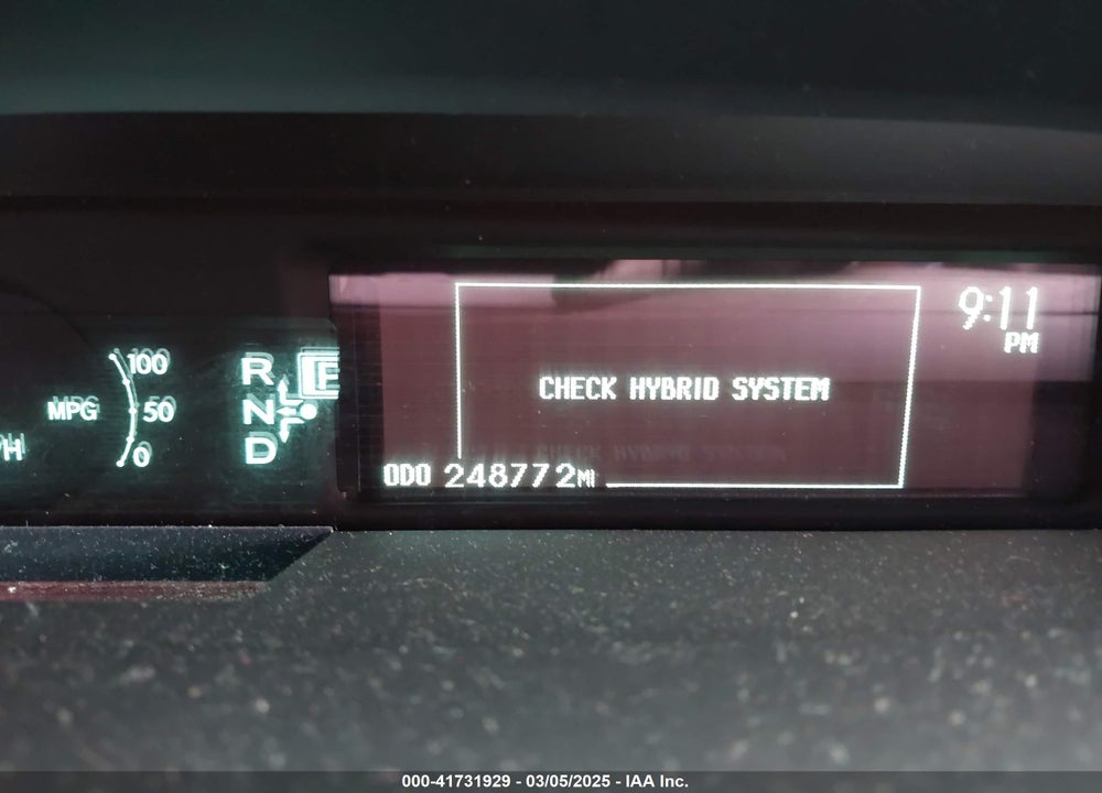 2010 TOYOTA PRIUS II VIN: JTDKN3DU8A0143739