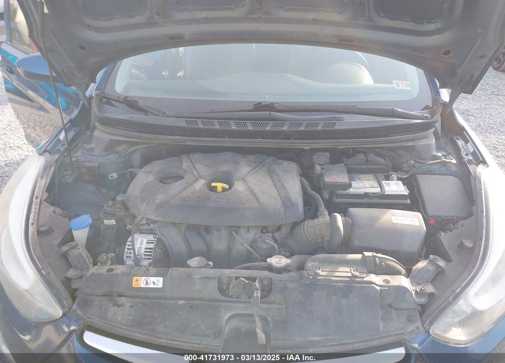 2016 HYUNDAI ELANTRA VIN: KMHDH4AE5GU600930
