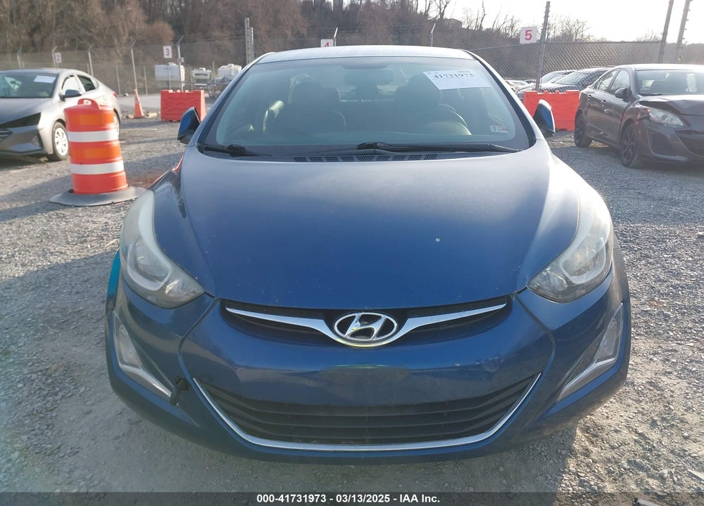2016 HYUNDAI ELANTRA VIN: KMHDH4AE5GU600930