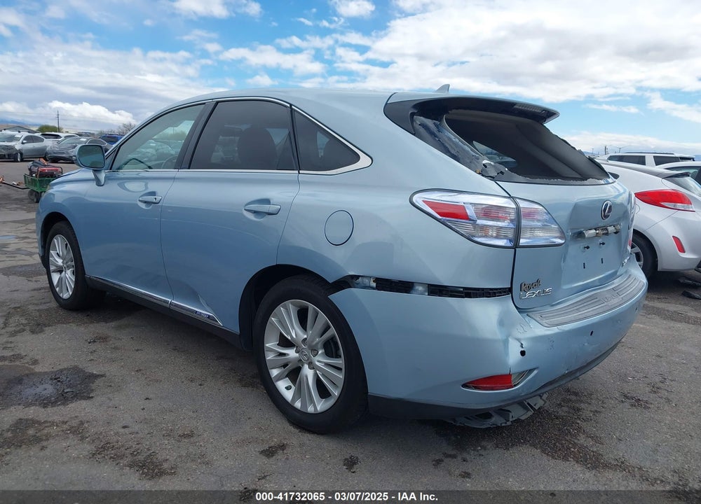 2010 LEXUS RX 450H VIN: JTJZB1BA1A2401721