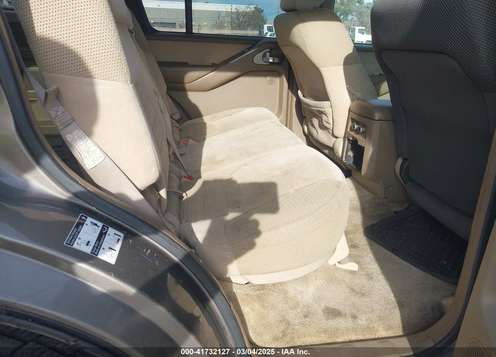 2005 NISSAN PATHFINDER VIN: 5N1AR18W95C765573