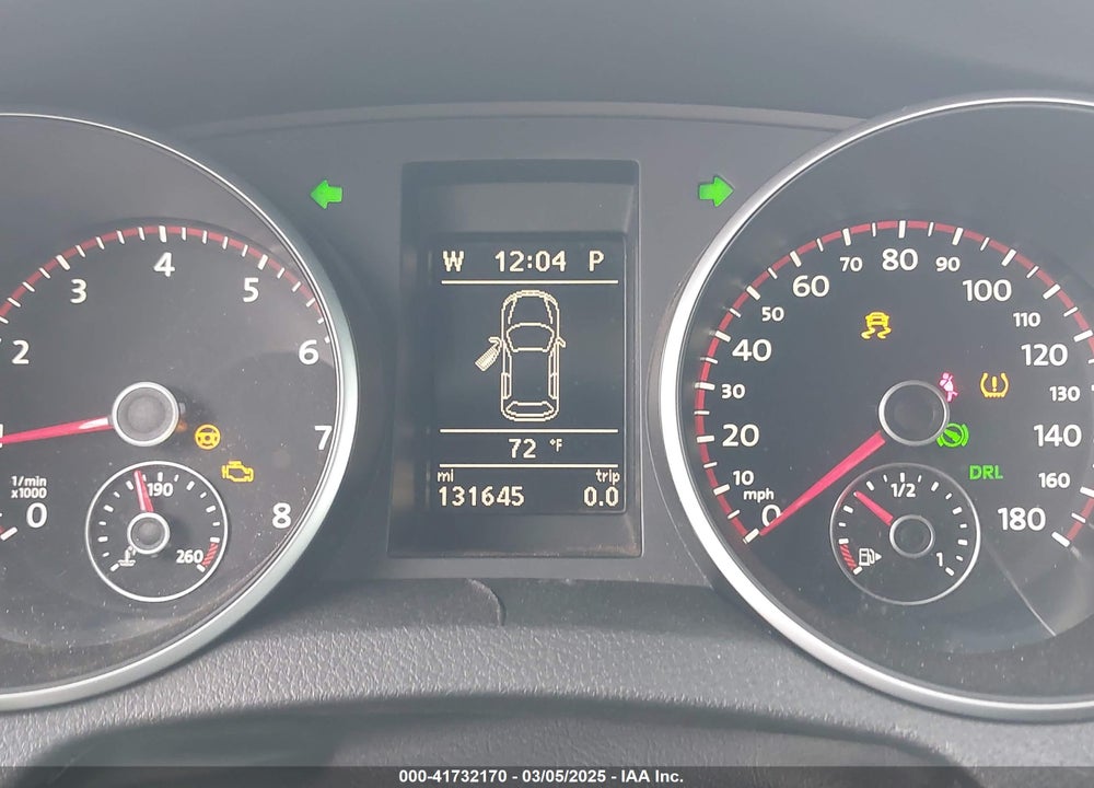 2013 VOLKSWAGEN GTI VIN: WVWHD7AJ1DW093931