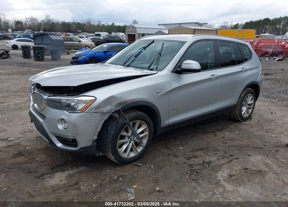 2017 BMW X3 XDRIVE28I VIN: 5UXWX9C56H0T11556