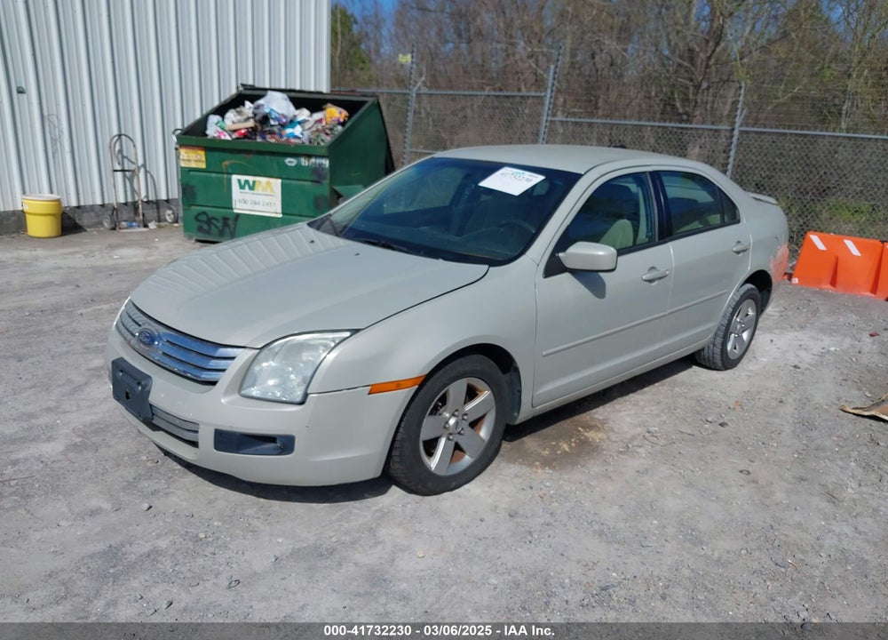 2008 FORD FUSION VIN: 3FAHP07ZX8R232464