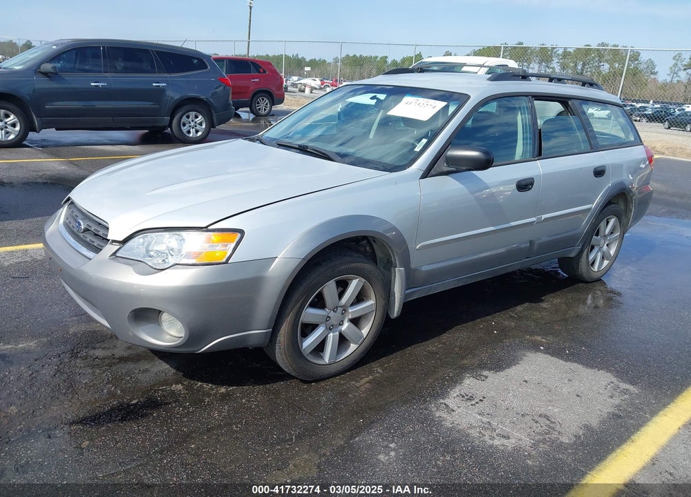 2006 SUBARU OUTBACK 2.5I VIN: 4S4BP61C667305899