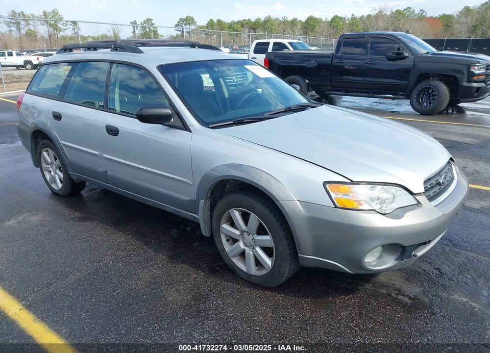 2006 SUBARU OUTBACK 2.5I VIN: 4S4BP61C667305899