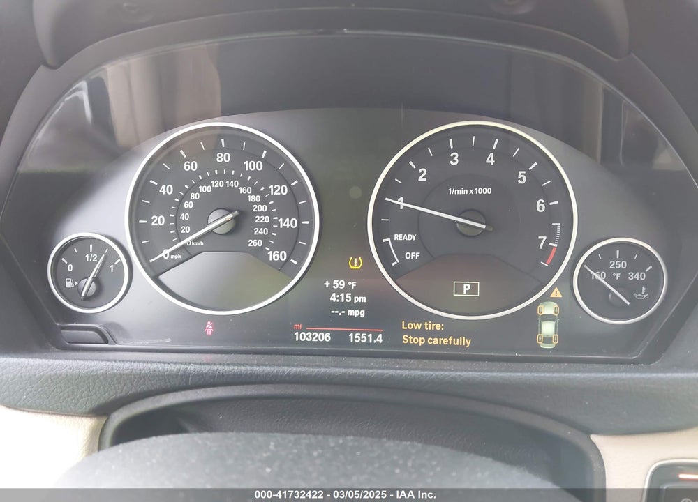 2014 BMW 320I XDRIVE VIN: WBA3C3G58ENS68194
