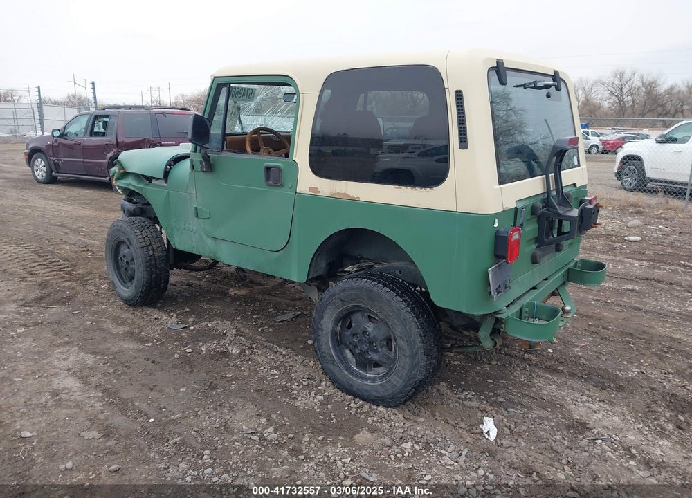 1995 JEEP WRANGLER / YJ SE VIN: 1J4FY29S9SP274563