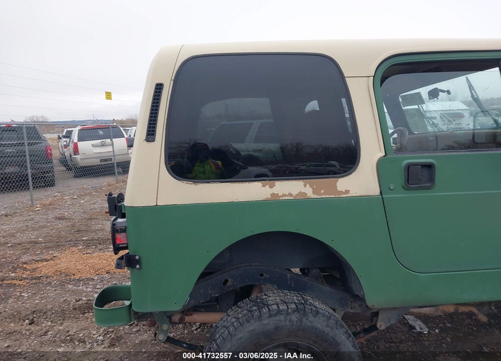 1995 JEEP WRANGLER / YJ SE VIN: 1J4FY29S9SP274563