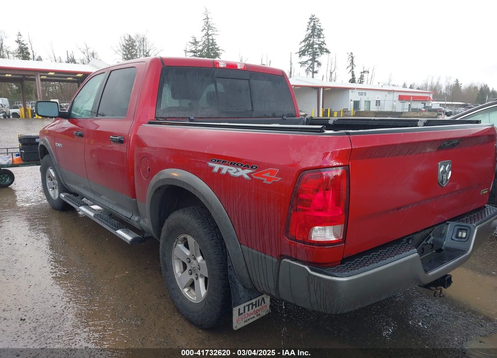 2010 DODGE RAM 1500 SLT/SPORT/TRX VIN: 1D7RV1CP5AS158143