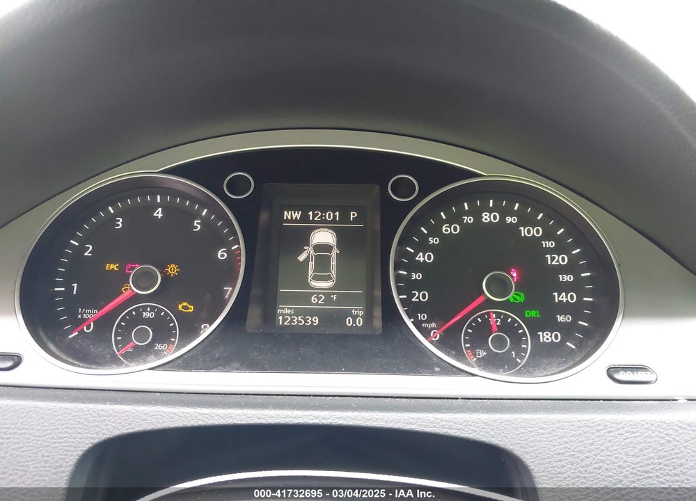 2012 VOLKSWAGEN CC SPORT VIN: WVWMP7AN4CE543259
