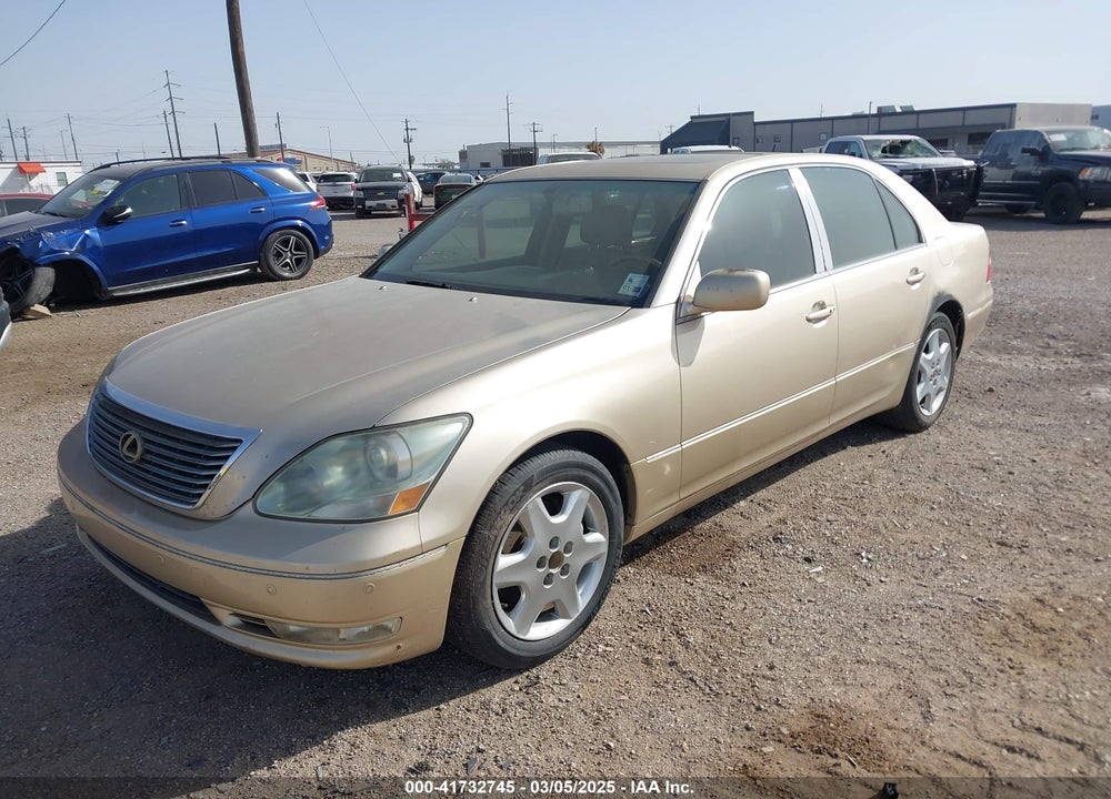 2005 LEXUS LS 430 VIN: JTHBN36F655004313