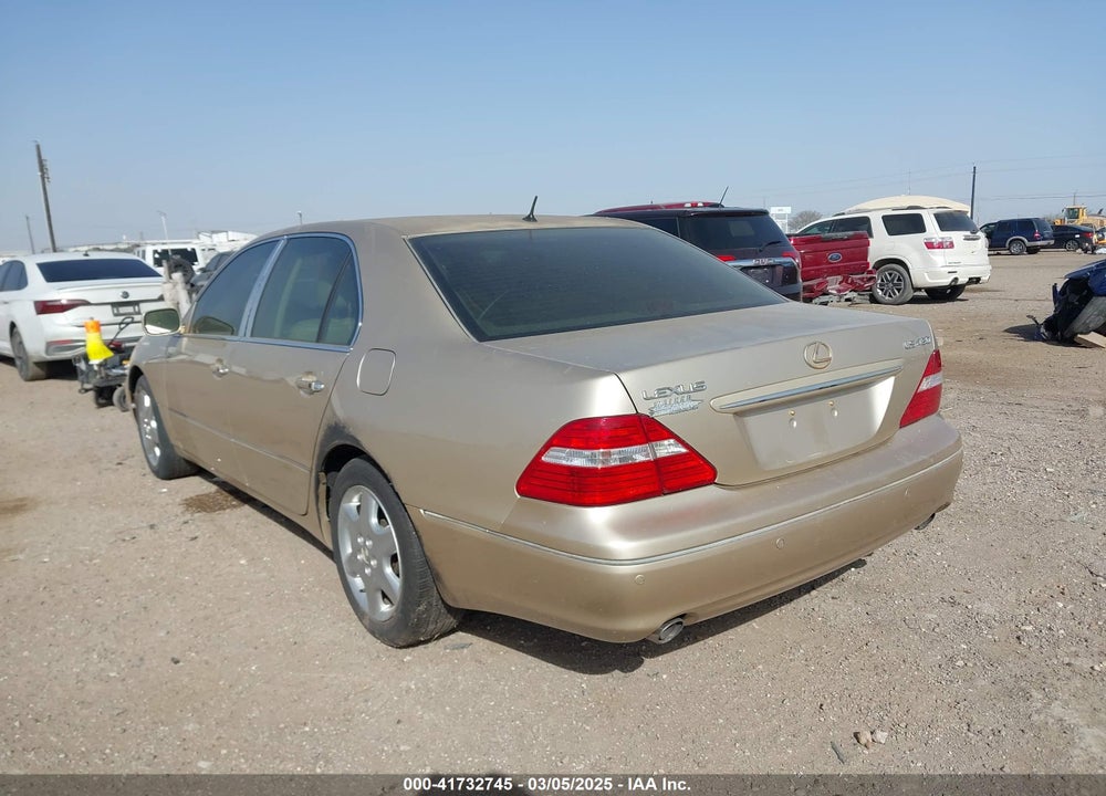 2005 LEXUS LS 430 VIN: JTHBN36F655004313
