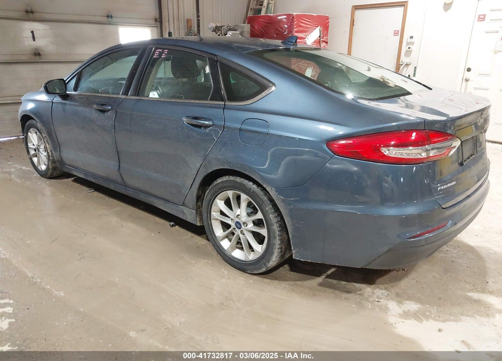 2019 FORD FUSION SE VIN: 3FA6P0HD6KR164231