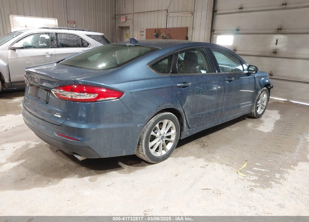 2019 FORD FUSION SE VIN: 3FA6P0HD6KR164231