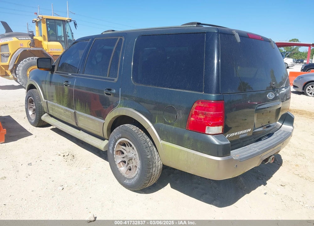 2003 FORD EXPEDITION EDDIE BAUER VIN: 1FMFU17L93LC55300