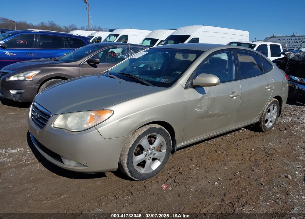2007 HYUNDAI ELANTRA VIN: KMHDU46D17U051447