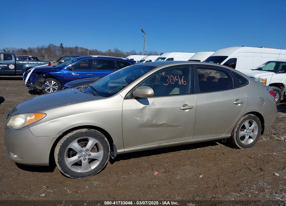 2007 HYUNDAI ELANTRA VIN: KMHDU46D17U051447