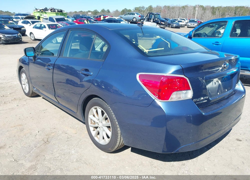 2012 SUBARU IMPREZA 2.0I PREMIUM VIN: JF1GJAC60CH024358