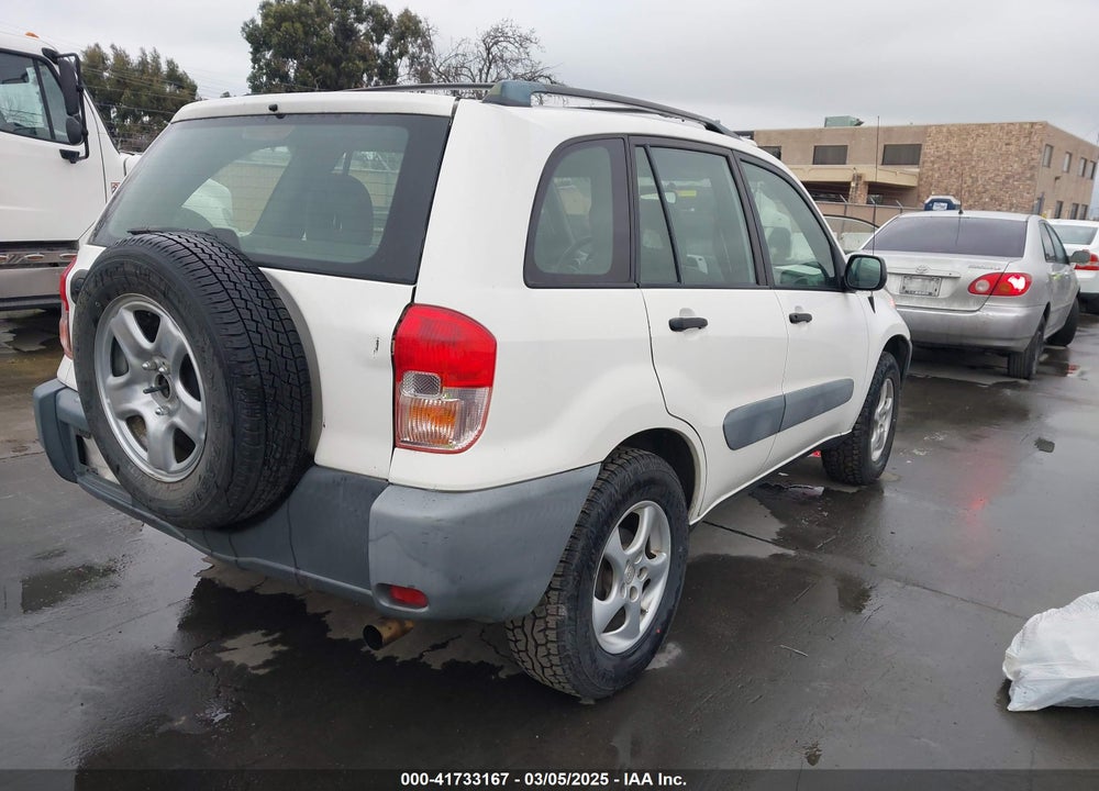 2001 TOYOTA RAV4 VIN: JTEGH20V710033752