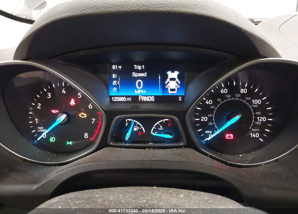 2017 FORD ESCAPE SE VIN: 1FMCU9GD7HUD53916
