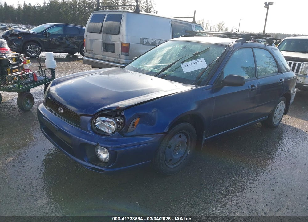 2002 SUBARU IMPREZA VIN: JF1GG65592G825603