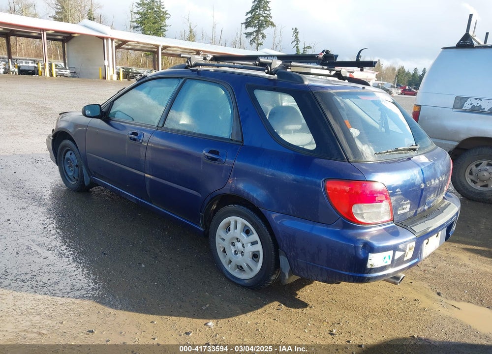 2002 SUBARU IMPREZA VIN: JF1GG65592G825603