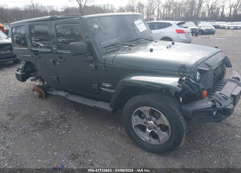 2011 JEEP WRANGLER UNLIMITED SAHARA VIN: 1J4HA5H1XBL522771