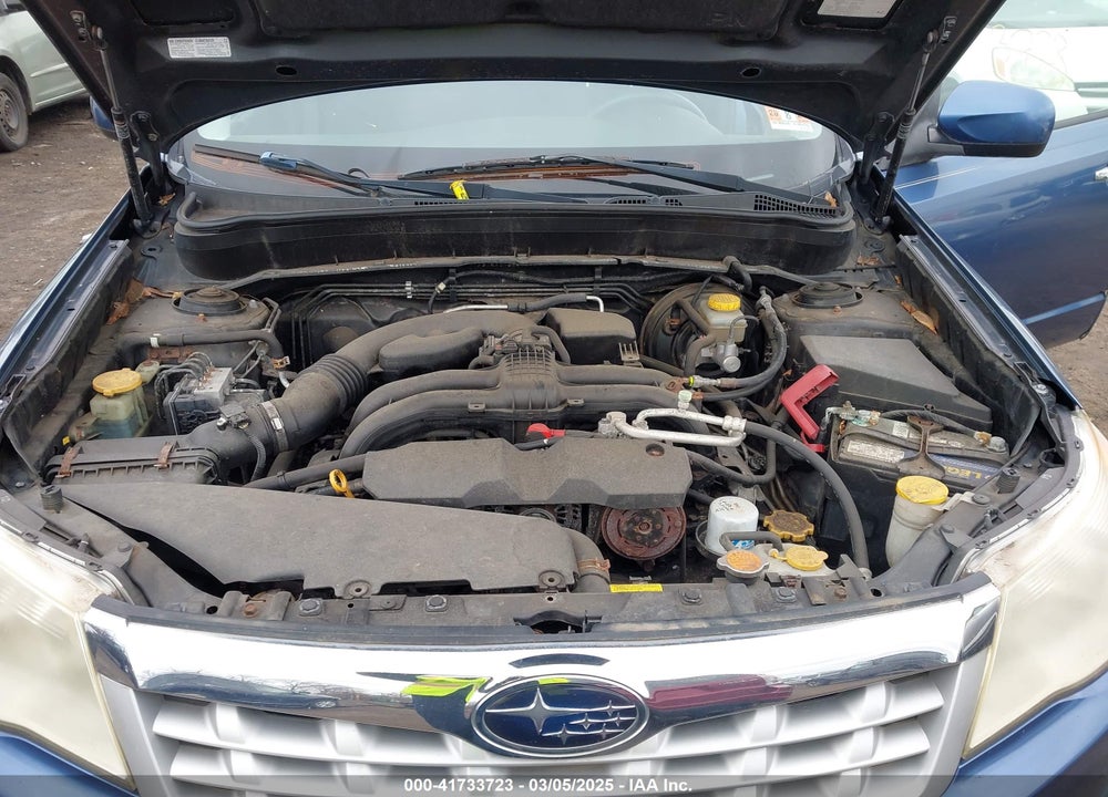 2011 SUBARU FORESTER VIN: JF2SHADC8BH744446