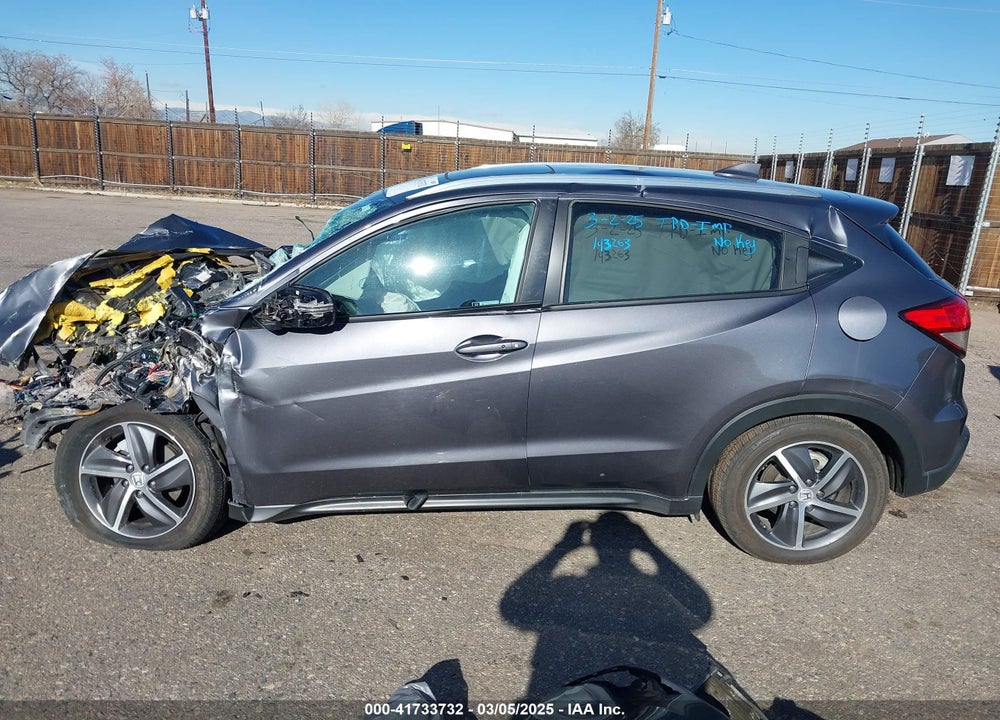 2022 HONDA HR-V AWD EX VIN: 3CZRU6H59NM768475