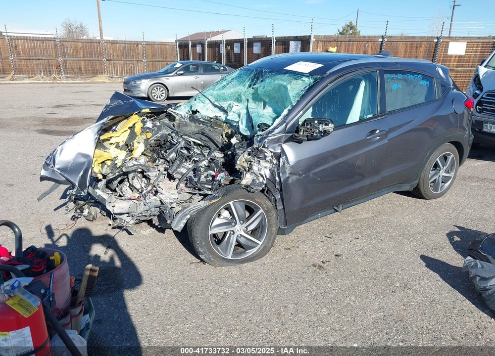 2022 HONDA HR-V AWD EX VIN: 3CZRU6H59NM768475