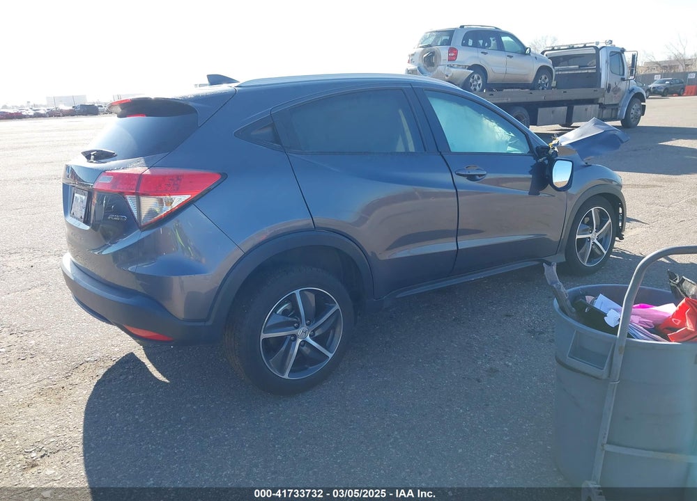 2022 HONDA HR-V AWD EX VIN: 3CZRU6H59NM768475
