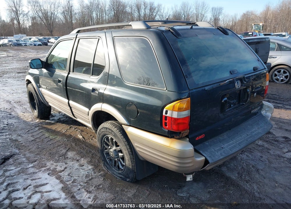 2001 HONDA PASSPORT EX/LX VIN: 4S6DM58W314408078