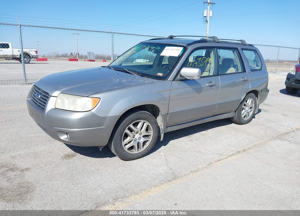 2006 SUBARU FORESTER VIN: JF1SG67626H700796