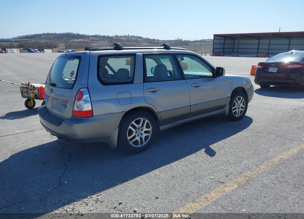 2006 SUBARU FORESTER VIN: JF1SG67626H700796