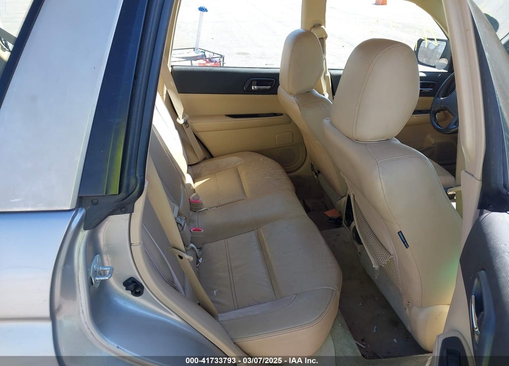 2006 SUBARU FORESTER VIN: JF1SG67626H700796