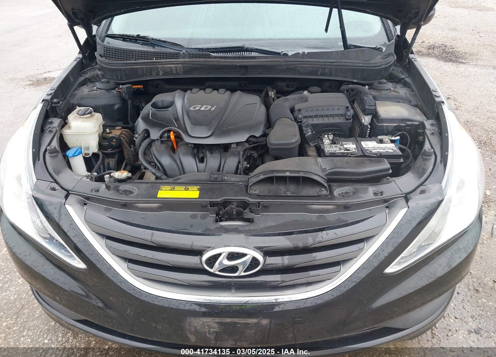 2014 HYUNDAI SONATA GLS VIN: 5NPEB4AC3EH916455