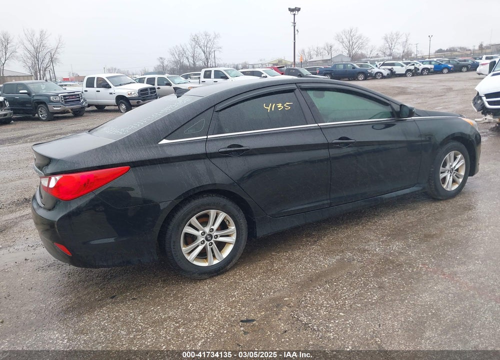 2014 HYUNDAI SONATA GLS VIN: 5NPEB4AC3EH916455