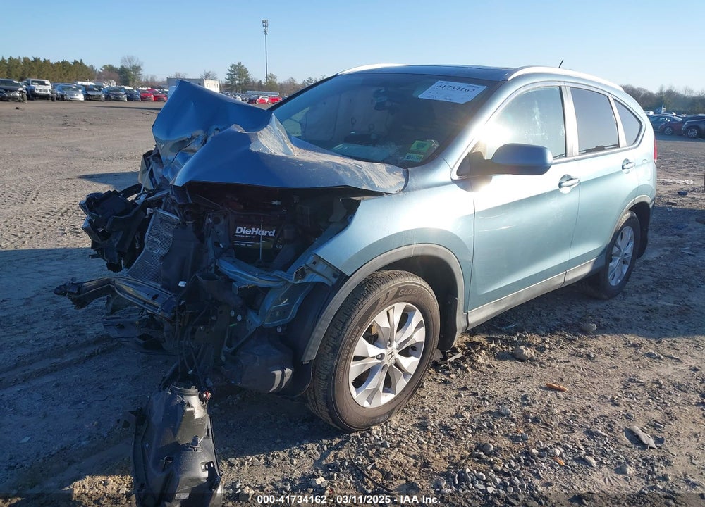 2014 HONDA CR-V EXL VIN: 2HKRM4H79EH617864