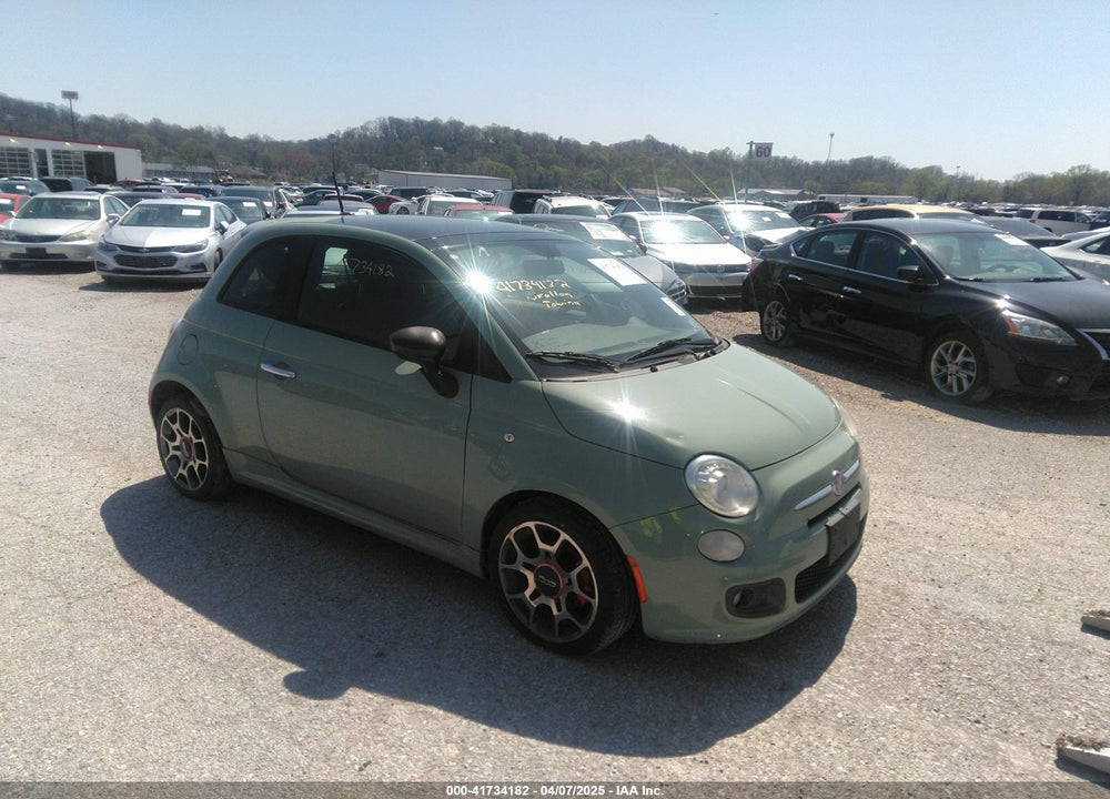 2012 FIAT 500 SPORT VIN: 3C3CFFBR6CT174676