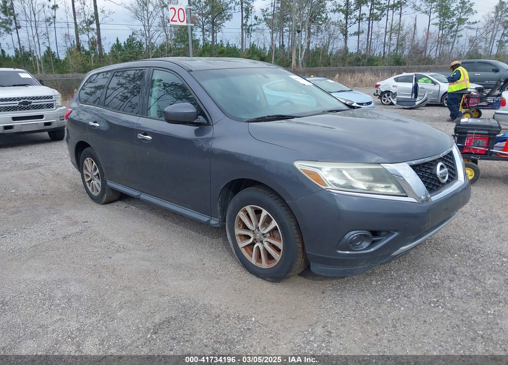 2014 NISSAN PATHFINDER S VIN: 5N1AR2MN6EC655857