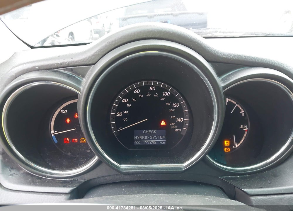 2007 LEXUS RX 400H VIN: JTJGW31U672005778