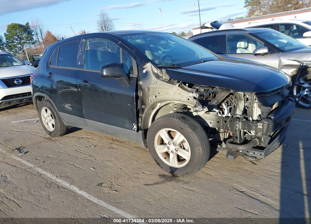 2020 CHEVROLET TRAX FWD LS VIN: 3GNCJKSB2LL179516