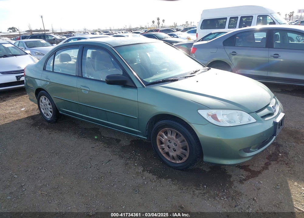 2004 HONDA CIVIC LX VIN: 2HGES16544H559854