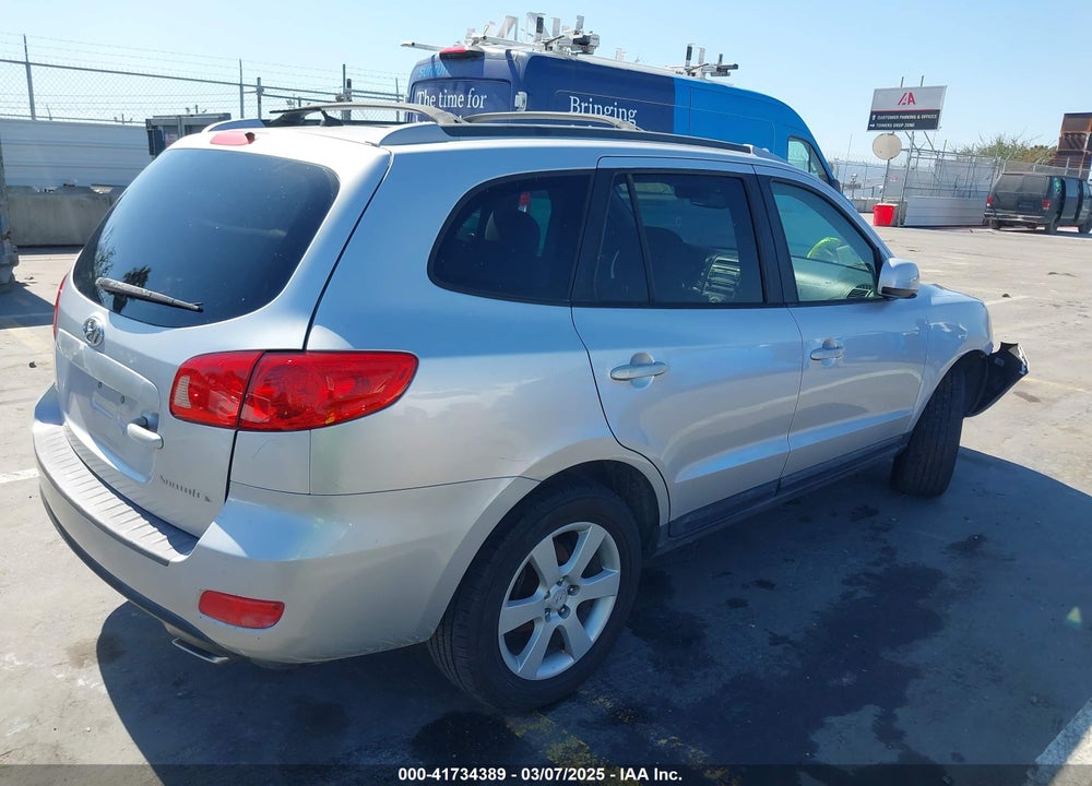 2007 HYUNDAI SANTA FE LIMITED/SE VIN: 5NMSH13E67H029639