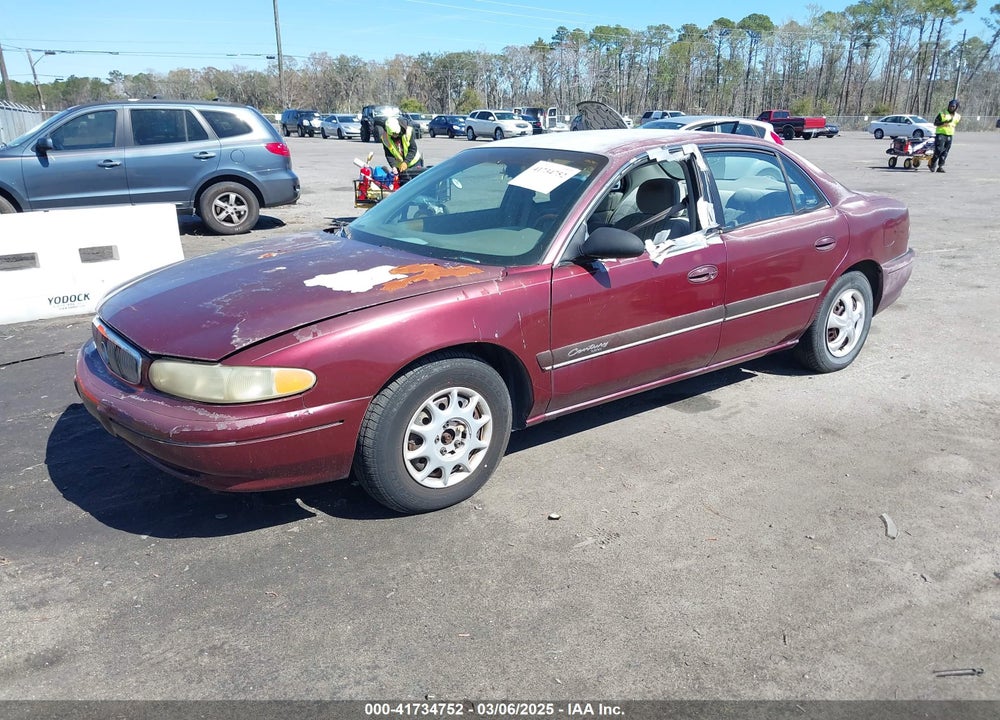 1999 BUICK CENTURY CUSTOM VIN: 2G4WS52M8X1434341