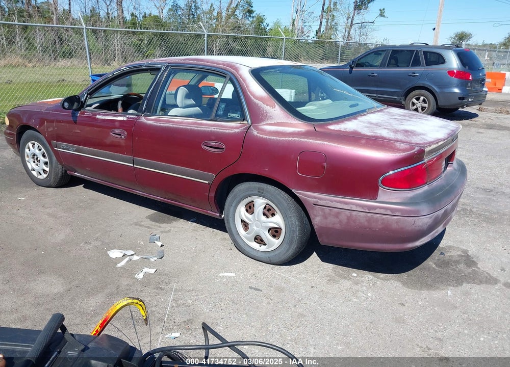 1999 BUICK CENTURY CUSTOM VIN: 2G4WS52M8X1434341
